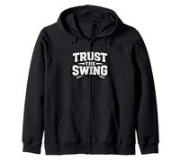 Trust The Swing Golf Buddies Golf Citations Vibe Golfers Sweat à Capuche