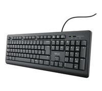 Trust Clavier filaire TK-150 USB AZERTY Français Noir