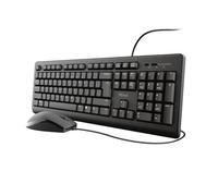 Trust TKM-250 clavier Souris incluse Universel USB Espagnole Noir
