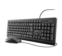 Trust TKM-250 Pack Clavier et Souris avec câble