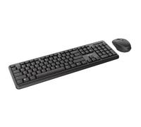 Trust TKM-350 clavier Souris incluse Universel RF sans fil AZERTY Français Noir