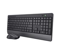 Trust Trezo clavier Souris incluse RF sans fil QWERTY Italien Noir