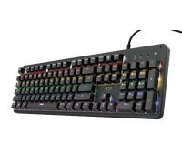 Clavier TRUST Gaming GXT 1863 Thaz Mécanique Filaire Outemu Rouge AZERTY Français G