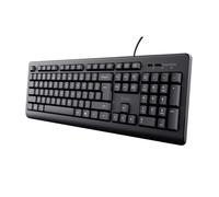 TRUST Trust Primo clavier USB QWERTY Anglais britannique Noir