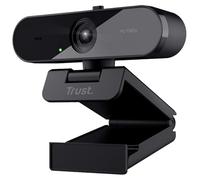 Trust Webcam TW-200 – Full HD 1920 x 1080 – USB 2.0 – Microphone intégré – Noir