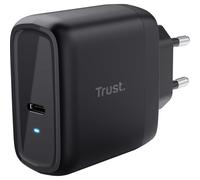 Chargeur secteur Universel Trust Maxo USB-C - 65W - Cable 2m inclus (Noir)
