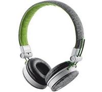 Urban Revolt Fyber - Écouteurs avec micro - circum-aural - filaire - jack 3,5mm - gris, vert