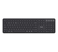 Trust Vaiya Clavier Bluetooth sans fil + disposition QWERTZ 2,4 GHz, clavier sans fil de taille standard avec pavé numérique, batterie intégrée, plastique recyclé à 55 %, Windows iOS, iPadOS, MacOS