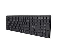 Trust Vaiya clavier Universel USB + RF Wireless + Bluetooth Italien Noir