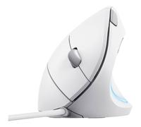 Trust VERTO ERGO Souris filaire optique blanc 6 Boutons 1600 dpi ergonomique