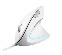 Trust – Souris verticale ergonomique Verto, réduit tensions poignet, capteur précis, télétravail
