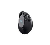 Trust Voxx - Souris verticale - ergonomique - pour droitiers - optique - 9 boutons - sans fil - Bluetooth, 2.4 GHz - récepteur sans fil USB