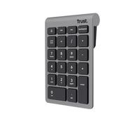 Trust Xalas clavier numérique PC portable/de bureau RF sans fil Argent