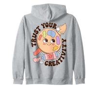 Trust Your Creativity Artist Motivation Saying Sweat à Capuche