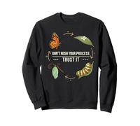 Trust Your Process Citation Positive de Voyage inspirant Sweatshirt