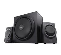 Trust Yuri set d'enceintes 60 W Universel Noir 2.1 canaux 1-voie 15 W