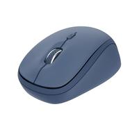 Trust Yvi+ - Souris - compact, multi-appareil - droitiers et gauchers - optique - 3 boutons - sans fil - 2.4 GHz, Bluetooth 5.0 - récepteur sans fil USB - bleu G