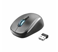 Trust Yvi Souris sans Fil Bi-Mode, 800-1600 DPI, Bluetooth/2.4GHz, 4 Boutons, Récepteur USB, pour PC/Portable/Mac/Tablette/Smartphone - Noir