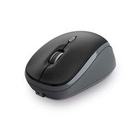 Trust Yvi Souris sans Fil Rechargeable, Micro-récepteur USB, 800-1600 PPP, 4 Boutons, PC/Mac/Macbook/Ordinateur/Chromebook - Noir