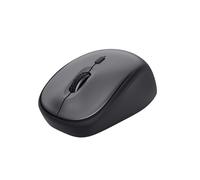 Trust Yvi+ Souris sans Fil Silencieuse 2.4GHz, 1600 DPI, Optique, 4 Boutons, Portée 8m, ABS Noir, 2 Piles AA, Compatible Windows/macOS/ChromeOS