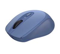 Trust Zaya Souris sans Fil Rechargeable, 800-1600 DPI, 2,4 GHz, Récepteur USB Stockable, pour Gauchers et Droitiers, Mouse Compacte pour PC, Ordinateur Portable, Mac - Bleu