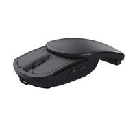 Trust Souris sans fil Zylo pliable 6 boutons 1000–2400 DPI avec récepteur USB-C Noir