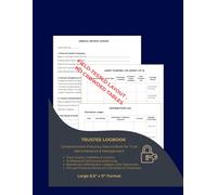 Trustee Logbook: Comprehensive Fiduciary Record Book for Trust Administration: Asset Tracking, Communication Logs, Distribution Ledgers, and Compliance Checklists