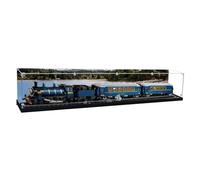 TRUSTFAR Vitrine acrylique anti-poussière pour Lego 21344 Orient Express Ideas Series Train Model Boîte transparente Boîte de rangement