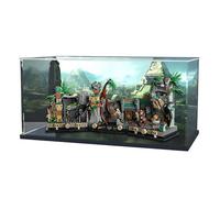 TRUSTFAR Vitrine en acrylique anti-poussière conçue pour Lego Indiana Jones Temple of The Golden Idol 77015, boîte transparente, boîte de présentation compatible avec Lego 77015 (sans modèle) (fond 4)