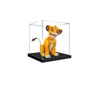 TRUSTFAR Vitrine en acrylique anti-poussière conçue pour Lego, modèle 43247 du Roi Lion, boîte de rangement transparente, compatible avec Lego