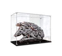 TRUSTFAR Vitrine en acrylique anti-poussière conçue pour Lego Star Wars Ultimate Millennium Falcon 75192, boîte de présentation compatible avec Lego 75192 (sans modèle) (3 mm)