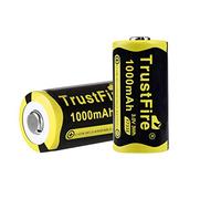 TrustFire 17335 Batterie Li-ion rechargeable 1000 mAh 3 V (2 x batterie)