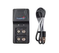TrustFire BC01 Chargeur de batterie 9 V Bloc 6F22 pour Li-Ion, NI-MH