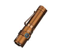 TrustFire Lampe de Poche Magnétique MC5 EDC Lampe Torche 3300 Lumens LED Rechargeable Torche IP68 Lumière Étanche -Jaune désert