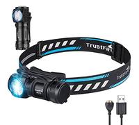 TrustFire MC12 Lampe Frontale 1000 Lumens Lampe de Poche à Charge Rapide Magnétique 3 Fonctions Petit et portable, Convient pour le Camping en Plein Air (Noir)