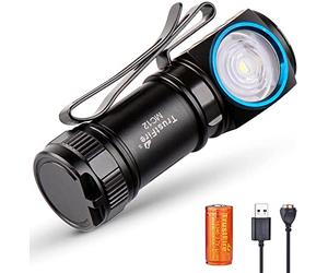 TrustFire MC12 Mini lampe frontale LED lampe de poche torche 1000 lumens lumineux avec batterie et USB magnétique rechargeable
