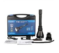 TrustFire T90R Kit lampe torche de chasse LED haute puissance 4800 lumens, lampe torche tactique rechargeable longue portée 1 600 mètres super lumineux imperméable pour chasse, recherche et sauvetage
