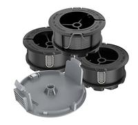 TRUSTLIONTEK bobine de fil coupe bordure，6m de fil de 1,6mm de diamètre F016800570 / 1600A01R5J couvercle compatible avec Bosch Home and Garden Fil pour coupe bordure. (4 pièces)