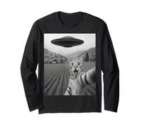 Truth, is Out There Area - 51 Alien OVNI Manche Longue