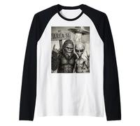 Truth, is Out There Area - 51 Alien OVNI Manche Raglan