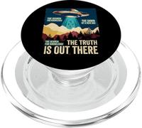 Truth, is Out There Area - 51 Alien OVNI PopSockets PopGrip pour MagSafe