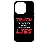Truth is Treason in an Empire of Lies Resist Coque pour iPhone 14 Pro