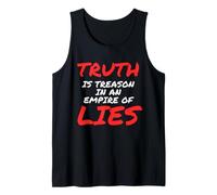 Truth is Treason in an Empire of Lies Resist Débardeur