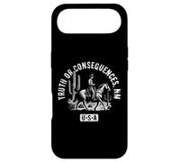 Truth Or Consequences NM USA Cowboy Horse Design Vieilli Coque pour iPhone Air