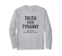 Truth Over Tyrannie Cambridge Mass - Stand for Justice Manche Longue