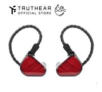 TRUTHEAR x Crinacle ZERO: écouteur rouge double pilotes dynamiques écouteurs intra-auriculaires avec câble 0,78 2 broches RED