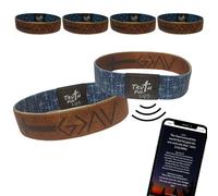 Truthful Lips - Bracelets de dévotion quotidienne - Bracelets avec verset de la Bible - Bracelets avec écritures - Bracelet Dieu est plus grand, Medium (7in), Elastique, Pas de gemme