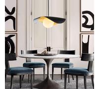 Trutipon Lustre Moderne, Métal + Boule De Verre, Lampe De Salle À Manger Au Design Minimaliste, Personnalité Créative, Éclairage De Plafond En Marbre Dans Le Salon, La Chambre Ou Le Comptoir Du Bar