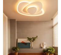 Trutipon Plafonnier LED Moderne À Intensité Variable, Design Créatif, Triangle Géométrique, Idéal for Un Salon, Une Salle À Manger Ou Un Bureau (Dimensions: 50cm)
