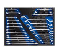 TRUTZHOLM Jeu De Clés Mixtes En Coffret Mousse Bleu 6-27 mm 35 Pièces